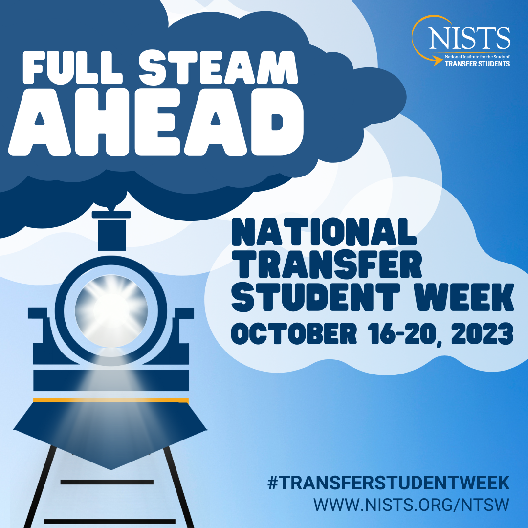 National Transfer Student Week Flyer